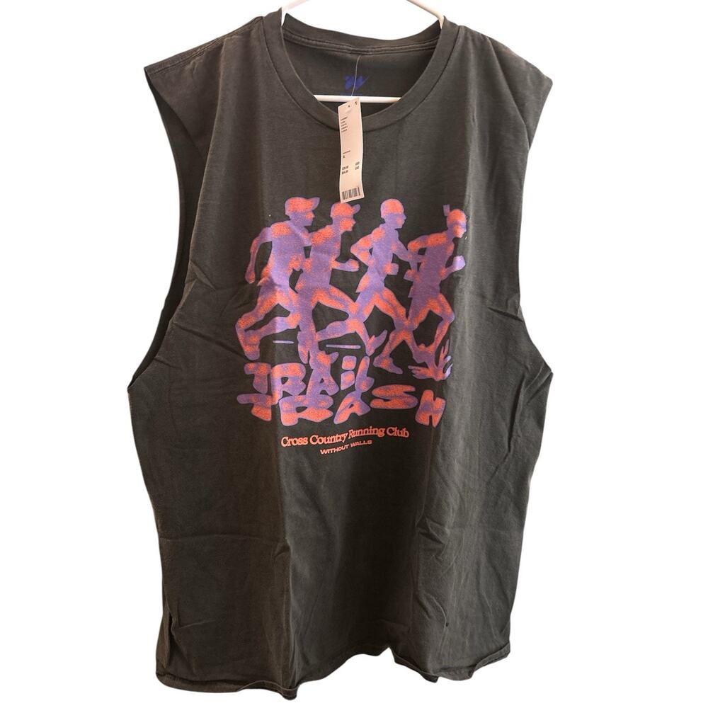 urban outfitters Without Walls Cross Country‎ Running Tank Muscle Tee Size XL